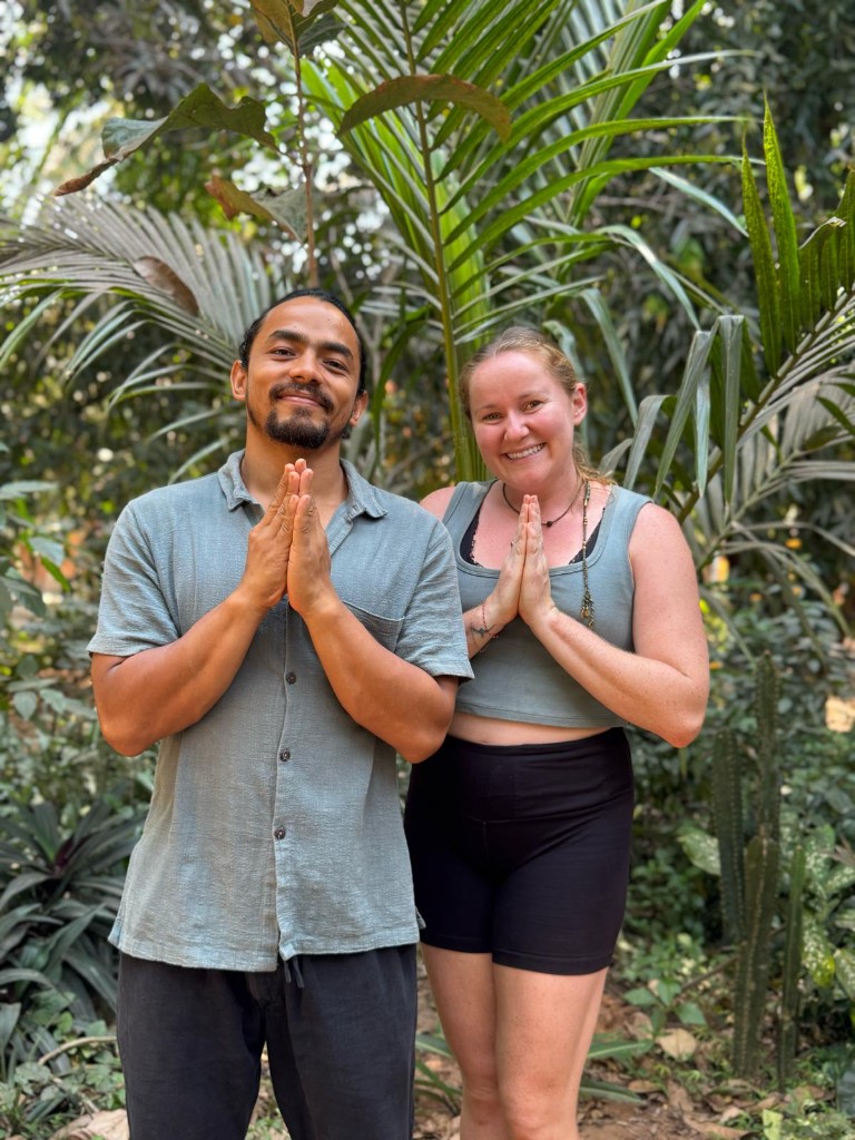 Amit and Kayla — movement and yoga, outdoors